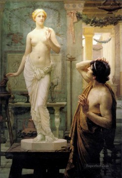 Ernest Normand Painting - Pygmalion and Galatea Ernest Normand Victorian